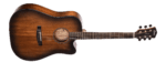 Cort CORE-DC Mahogany OPBB All-Solid w/Soft case Elektro-akustična gitara