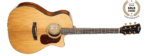 Cort GOLD-A6 NAT All-Solid w/S.case Elektro-akustična gitara