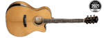 Cort GOLD-Edge NAT All-Solid w/case Elektro-akustična gitara