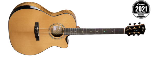 Cort GOLD-Edge NAT All-Solid w/case Elektro-akustična gitara - Slika 1