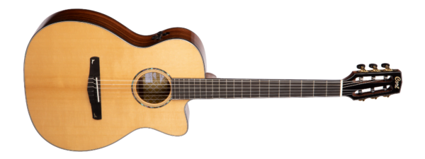 cort-gold-oc8-nylon-nat-w-case Cort GOLD-OC8 Nylon NAT All-Solid w/case Elektro-akustična gitara - Slika 1