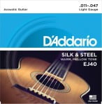 Daddario EJ40 11-47 Silk&Steel