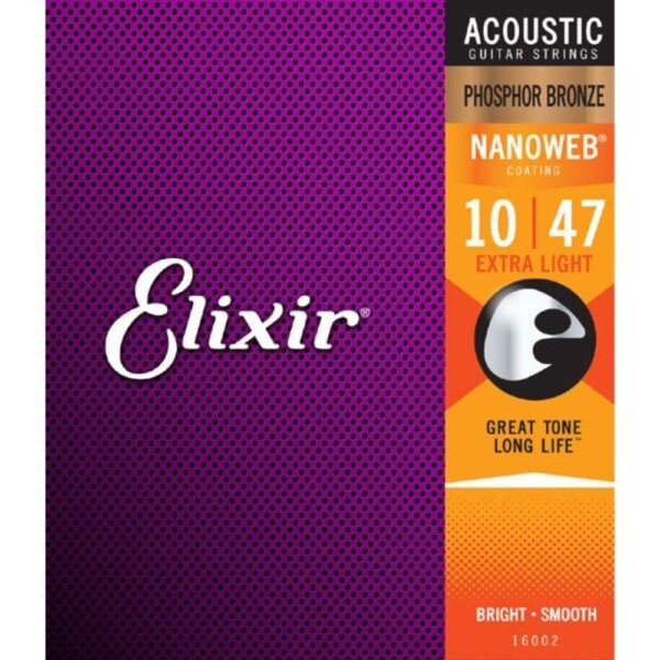 elixir-010-47-phosphor-bronze-nanoweb-strings Elixir 010/47 Phosphor Bronze Nanoweb strings - Slika 1