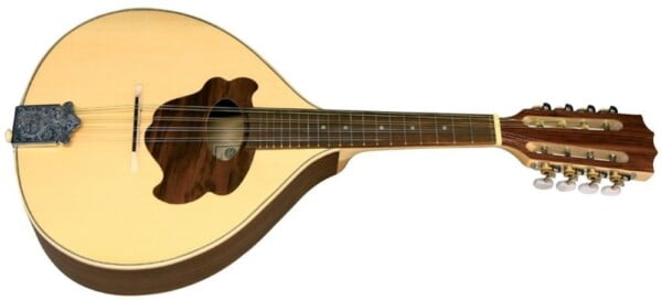 gewa-flat-mandolin-pro-natura-silver-portuguese-shape Gewa Flat mandolin Pro Natura Silver Portuguese shape - Slika 1