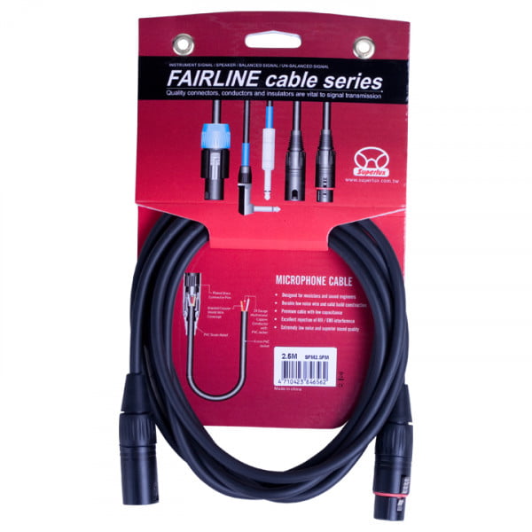 Superlux SFM2.5FM xlr-xlr 2.5m - Slika 1