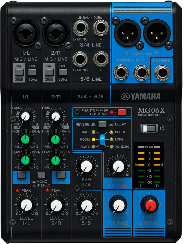 Yamaha MG06X Mixing Console - Slika 1