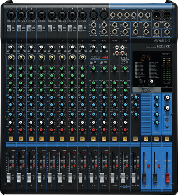 yamaha-mg16xu-mixing-console Yamaha MG16XU Mixing Console - Slika 1