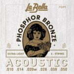 La Bella L7GPT Phosphor bronze 010-50
