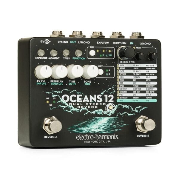 Elextro-Harmonix OCEANS12 Dual stereo Reverb - Slika 1