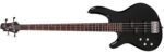 Cort Action Bass Plus LH BK Left Hand Bas gitara