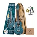 Ortega K2SS-BKC Sopran ukulele w/bag