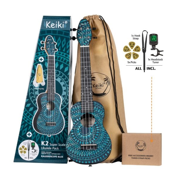 ortega-k2ss-bkc-sopran-ukulele-w-bag Ortega K2SS-BKC Sopran ukulele w/bag - Slika 1