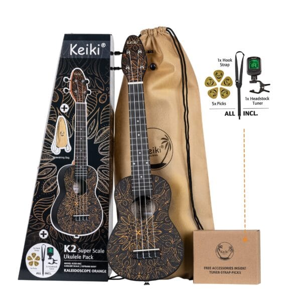 ortega-k2ss-okc-sopran-ukulele-w-bag Ortega K2SS-OKC Sopran ukulele w/bag - Slika 1