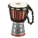 Meinl HDJ8-XXS African Style Mini Djembe - Flower Design