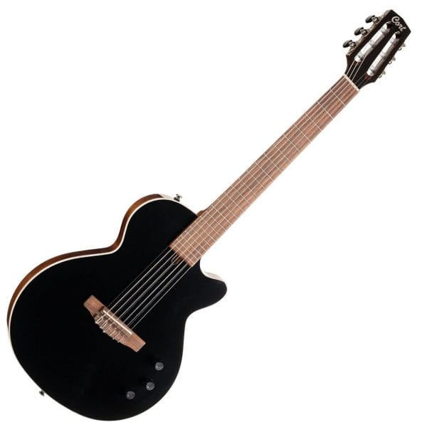 cort-sunset-nylectric-ii-bk-w-premium-gigbag Cort SUNSET Nylectric II BK w/Premium Gigbag - Slika 1