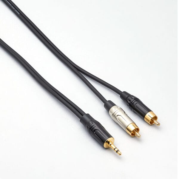 bespeco-eaymsr500-interlink-cable-35-mm-stereo-jack-2-x-rca-5met Bespeco EAYMSR500 Interlink cable – 3,5 mm stereo jack – 2 x RCA 5met - Slika 1