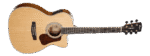 Cort MR700F Left Hand NS Solid-top Left-Handed Elektro-akustična gitara