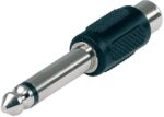 GEWA Adapter Cinch socket - 6,3 mm mono jack plug