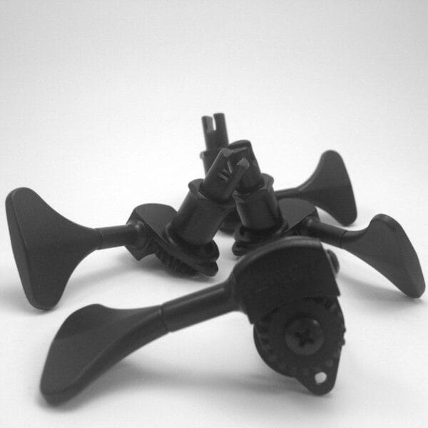 Hipshot Bass Tuning Machine 1L+1R PT/ BK - Slika 1