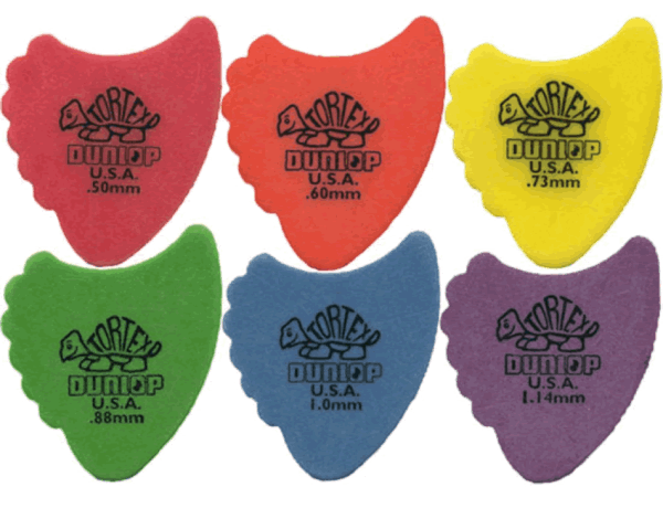 Jim Dunlop 4141 Tortex Fin Pick - Slika 1