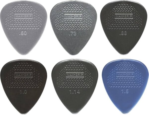 jim-dunlop-4491-max-grip-nylon-standard-pick Jim Dunlop 4491 Max-Grip Nylon Standard Pick - Slika 1