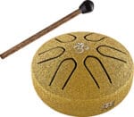 Meinl PSTD3GOM Sonic Energy Pocket Steel Tongue Drum A Major, 6 Notes - Gold, OM