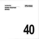 Jim Dunlop DAP40 SNGLE .040 Phosphor Bronze