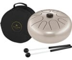 Meinl STD4PG Steel Tongue Drum 12' - G Minor/8 Notes/440 Hz - Pearl Grey