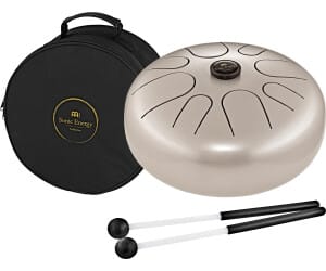 meinl-std4pg-steel-tongue-drum-12-g-minor-8-notes-440-hz-pearl-grey Meinl STD4PG Steel Tongue Drum 12' - G Minor/8 Notes/440 Hz - Pearl Grey - Slika 1