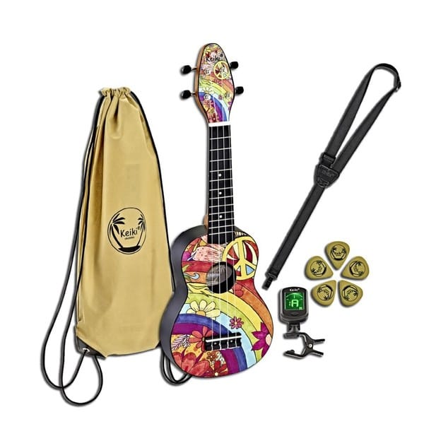 ortega-keiki-k2-68-sopran-ukulele-w-bag Ortega Keiki K2-68 Sopran ukulele w/bag - Slika 1