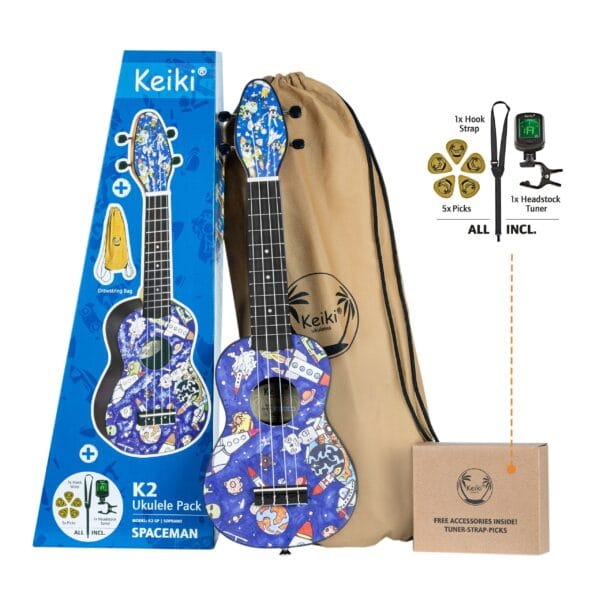 ortega-keiki-k2-sp-sopran-ukulele-w-bag Ortega Keiki K2-SP Sopran ukulele w/bag - Slika 1