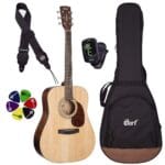 Cort EARTH PACK OP Paket / Akustična gitara s torbom, štimerom i priborom