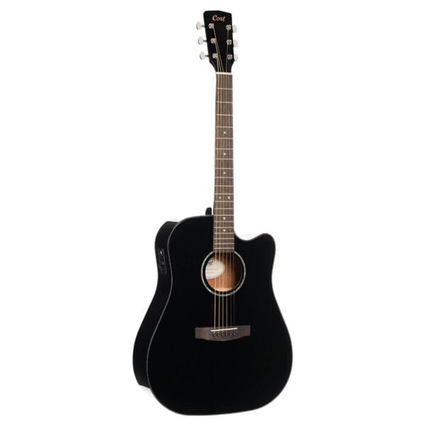 Cort Earth60 BK Solid Top Akustična gitara - Slika 1