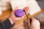 Meinl PSTD1PLF Sonic Energy Pocket Steel Tongue Drum A Major, 6 Notes - Purple