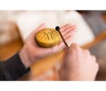 Meinl PSTD3GOM Sonic Energy Pocket Steel Tongue Drum A Major, 6 Notes - Gold, OM