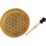MEINL Sonic Energy Native American-Style Hoop Drum 15' - Flower of Life
