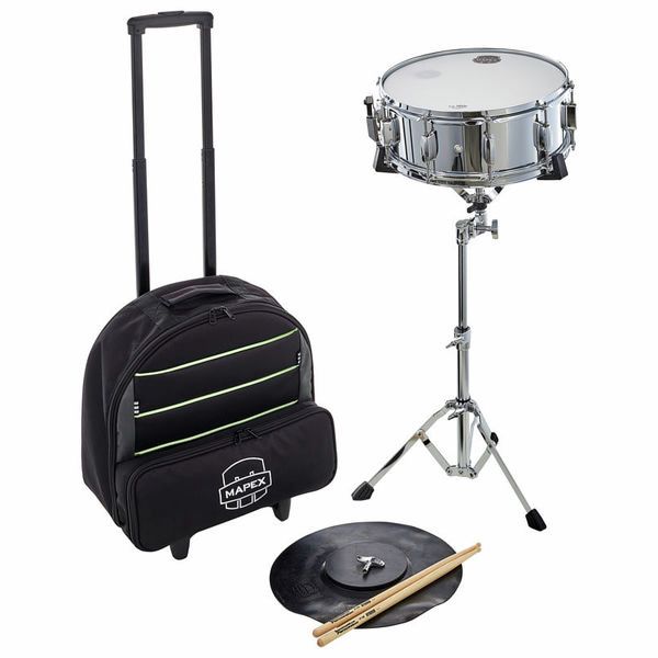 mapex-mk14dc-snare-drum-kit-w-rolling-bag Mapex MK14DC Snare Drum Kit w/rolling bag - Slika 1